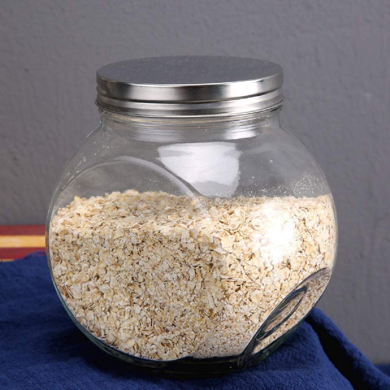 Latitude Run® Penny Candy Jars With Lid, Glass Cookie Jar, Glass